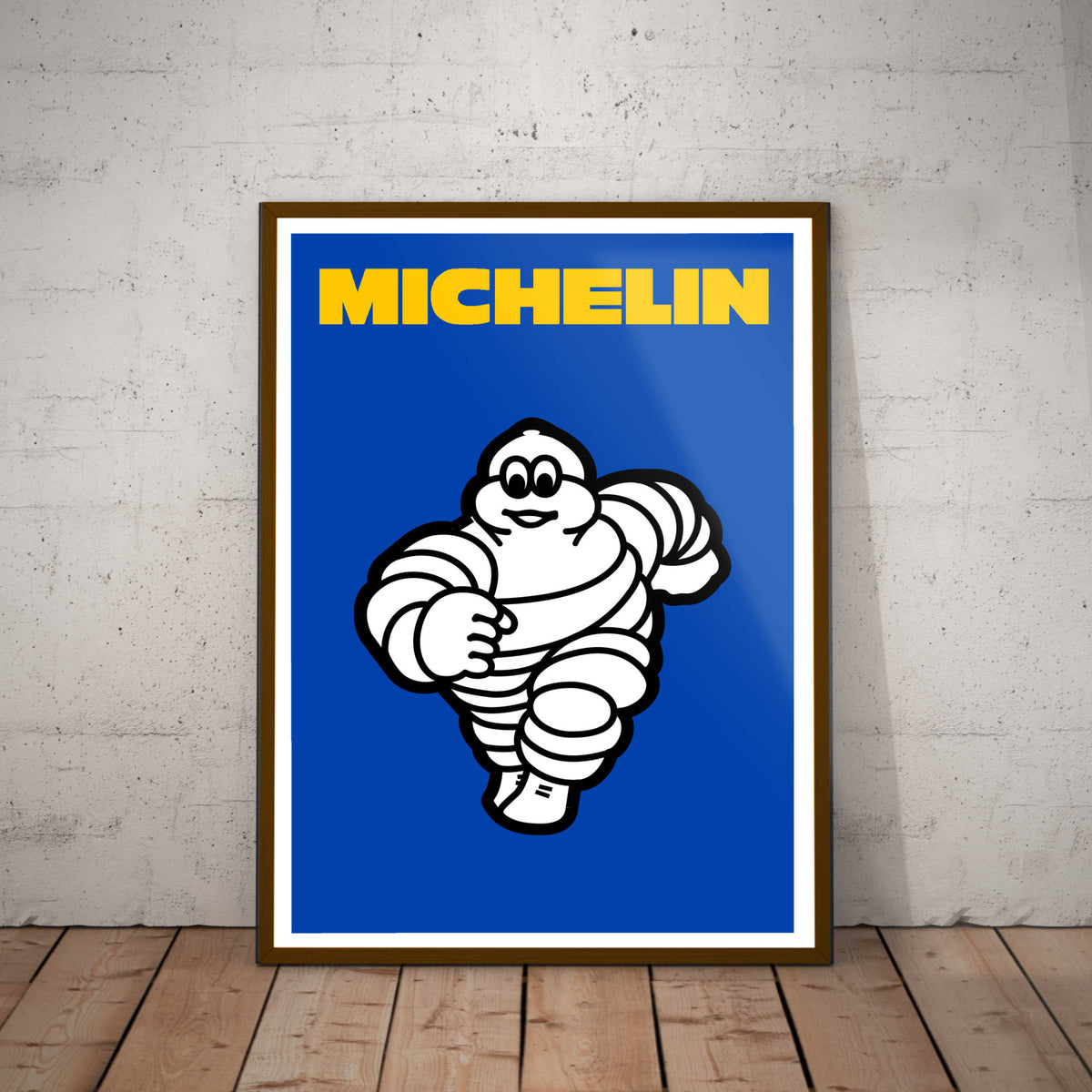 Michelin Man Paper Poster