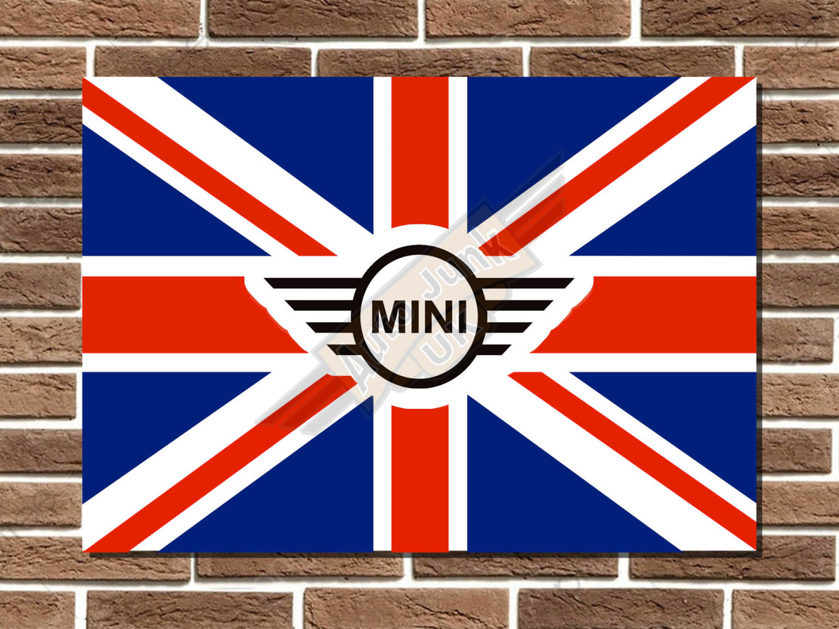 Mini Union Jack Metal Sign