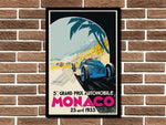 Monaco Grand Prix 1933 Metal Sign