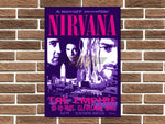 Nirvana Metal Poster Sign
