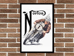 Norton Metal Sign