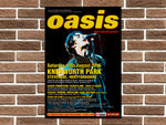 Oasis Metal Poster Sign