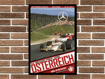 Osterreichring Grand Prix Metal Sign