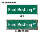Personalised American Metal Street Sign