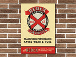 Redex Additive Metal Sign