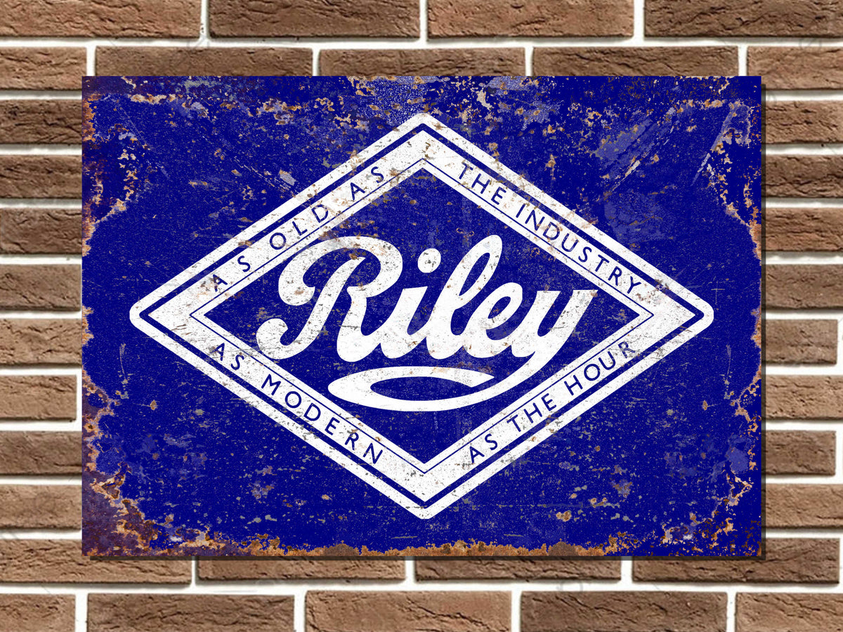 Riley Metal Sign