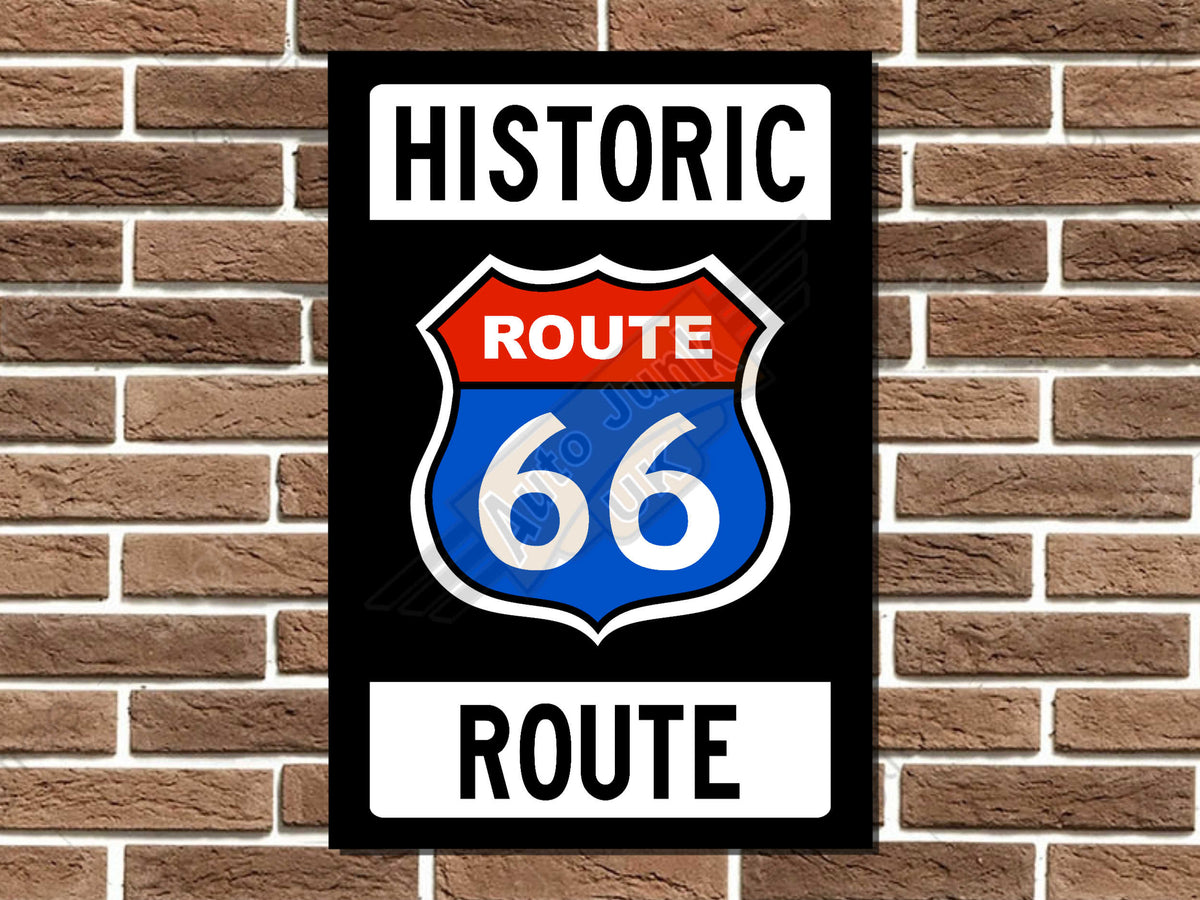 Route 66 Metal Sign