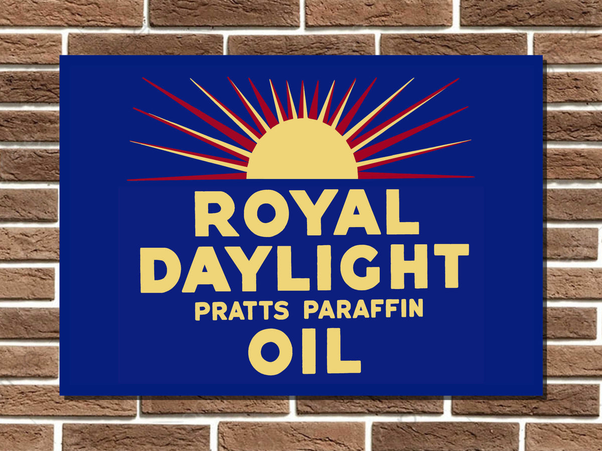 Royal Daylight Oil Metal Sign