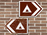 Camping Tent Symbol Short Tourist Road Sign