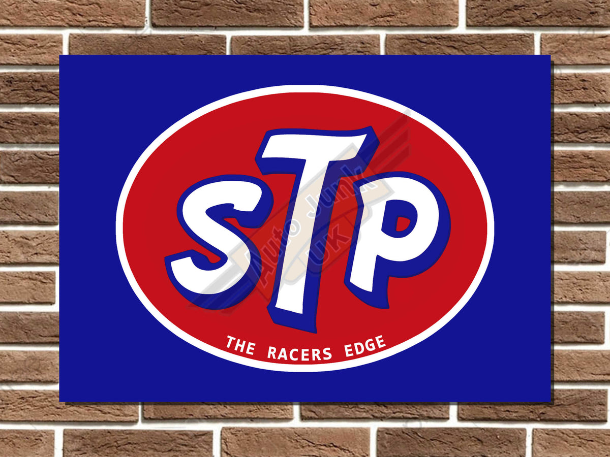 STP Metal Sign