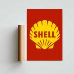 Shell Paper Poster
