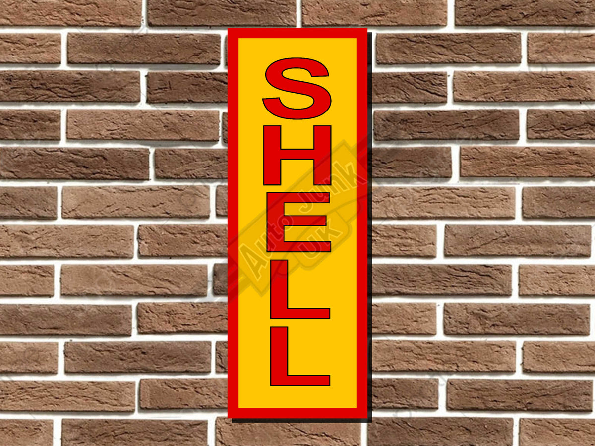 Shell Metal Sign