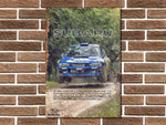 Subaru Impreza WRC Metal Sign