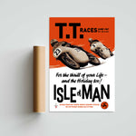 Isle of Man TT 1967 Paper Poster