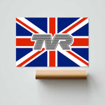 TVR Union Jack Paper Poster