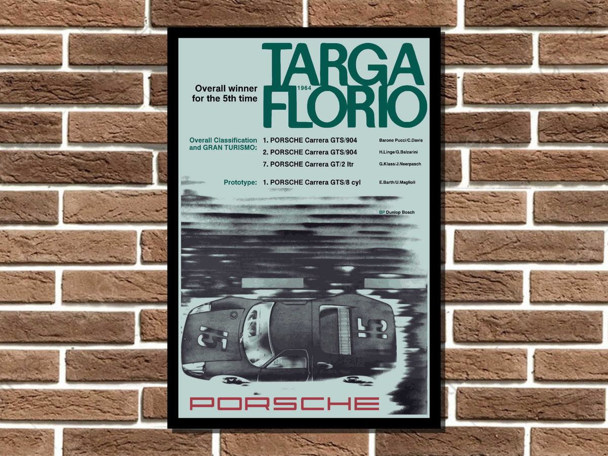 Targa Florio 1964 Metal Sign
