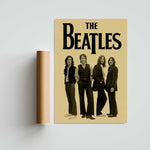 The Beatles Paper Poster