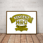 Vincent Motorcycles Paper Poster