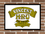 Vincent Motorcycles Metal Sign