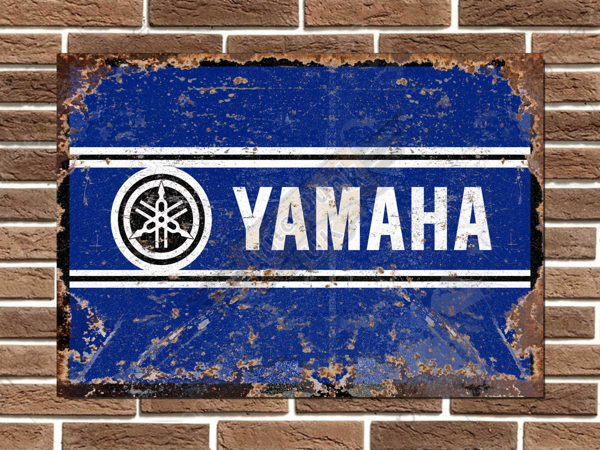 Yamaha Metal Sign