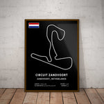 Circuit Zandvoort Paper Poster