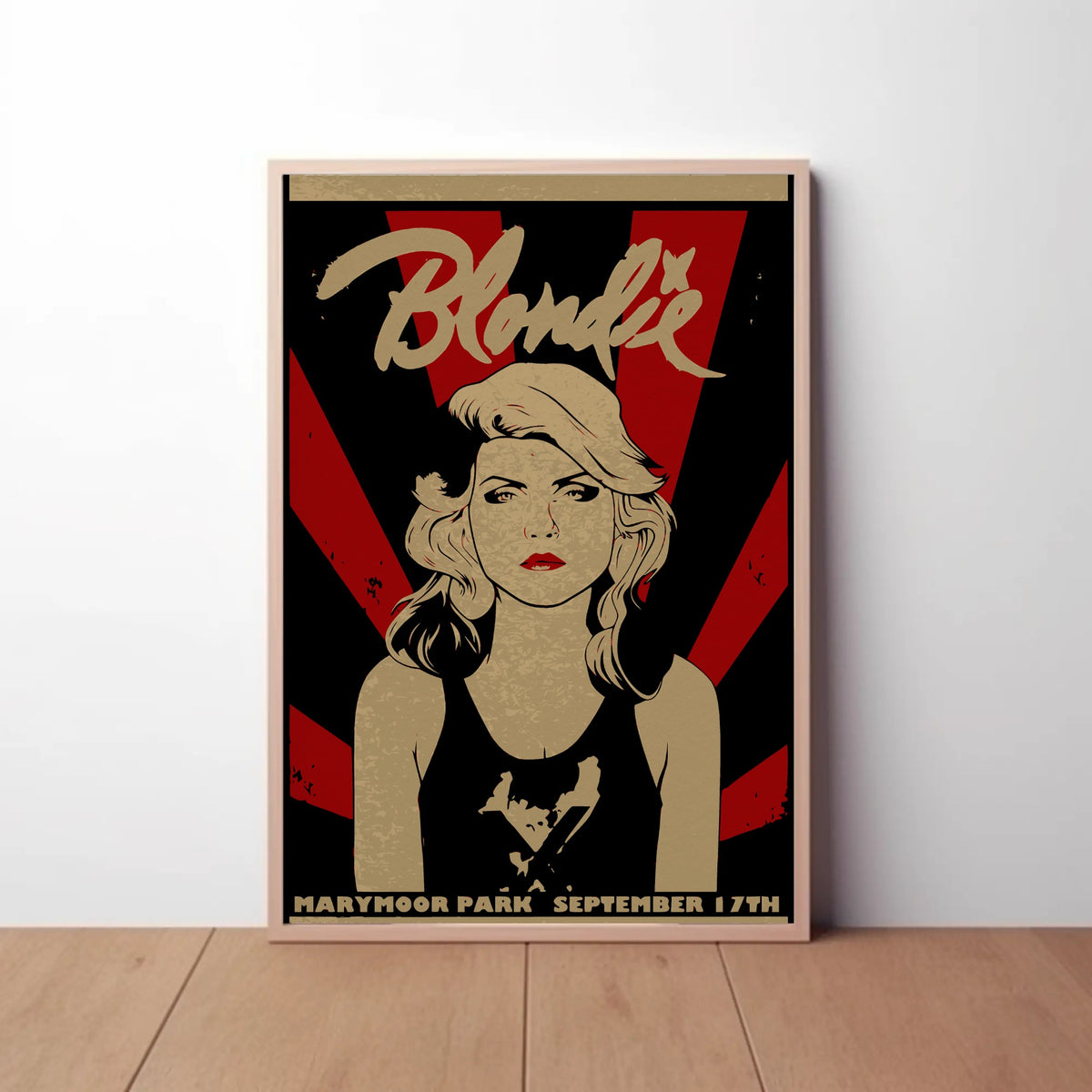 Blondie Paper Poster