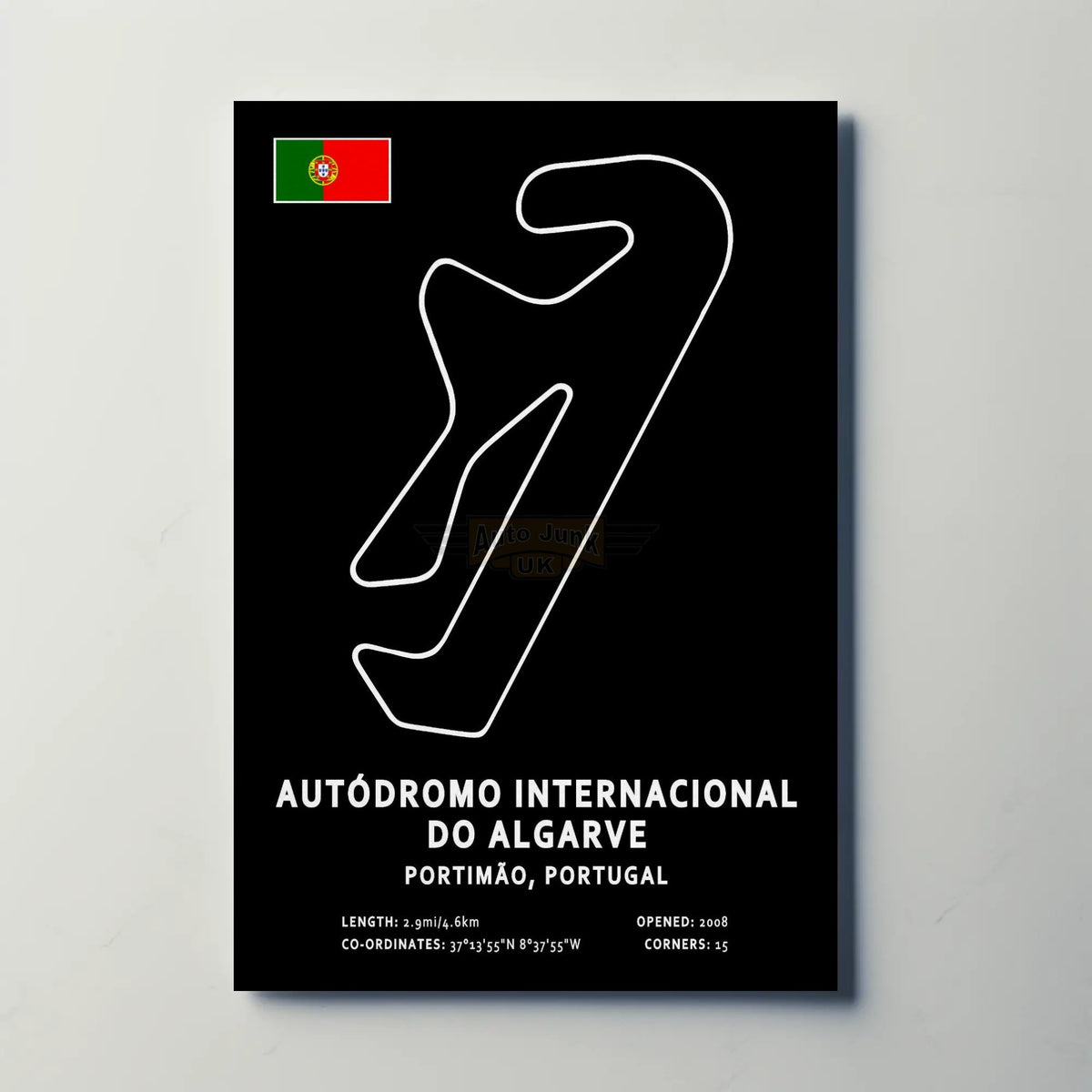 Autodromo Internacional do Algarve Portimao Circuit Paper Poster