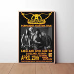 Aerosmith Vacation Tour Paper Poster