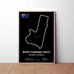 Mount Panorama Bathurst Circuit Paper Poster