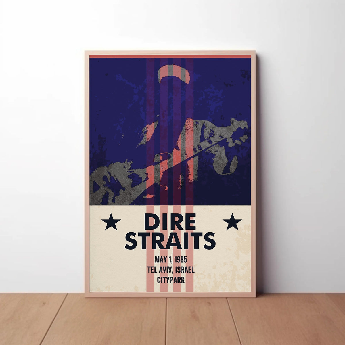Dire Straits Paper Poster