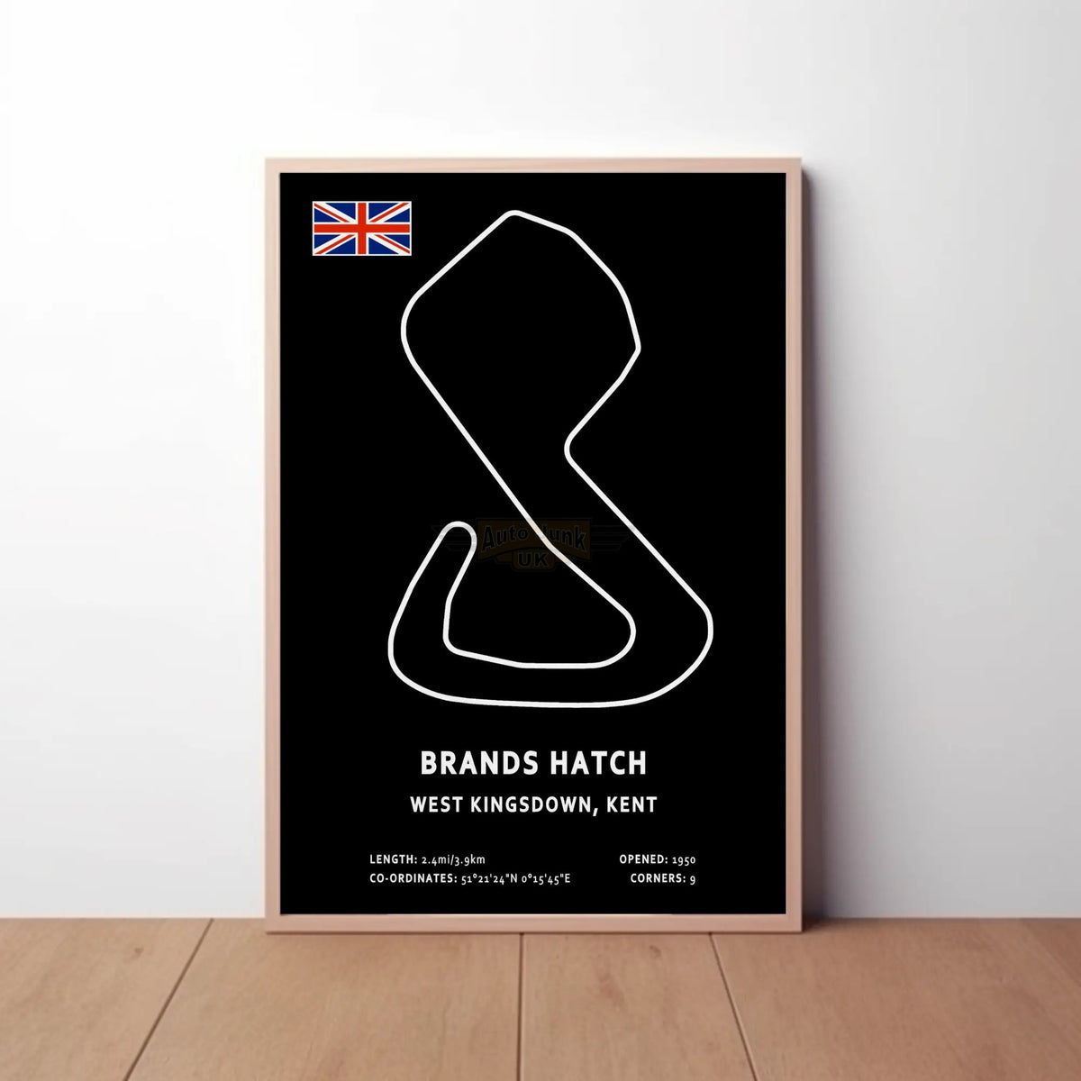 Brands Hatch Circuit Paper Poster