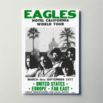 Eagles Hotel California Paper Poster