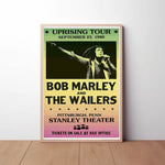 Bob Marley and The Wailers Paper Poster