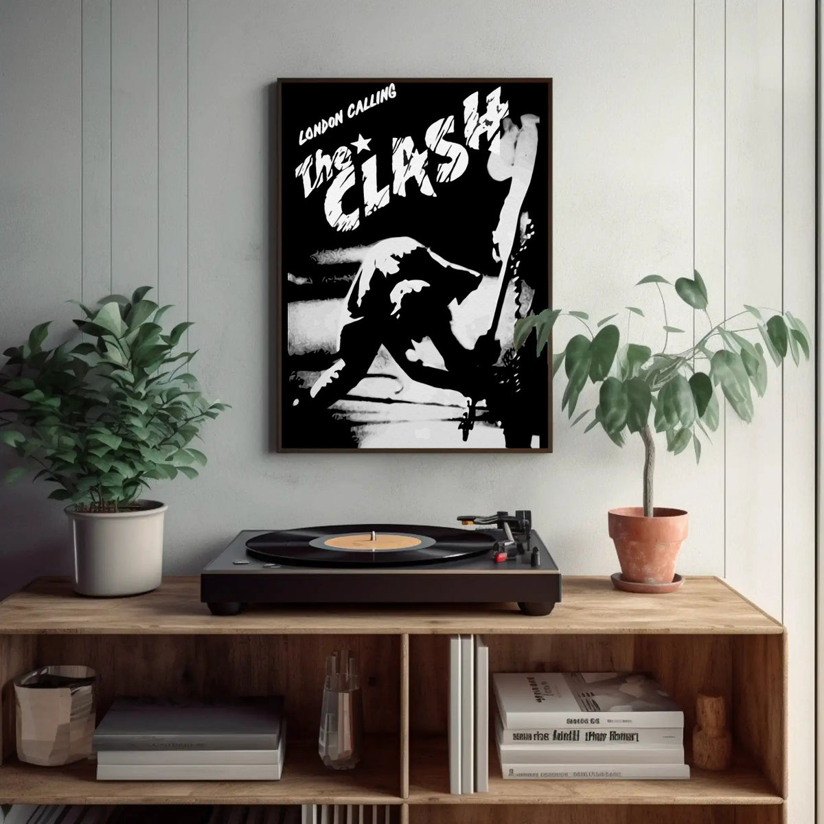 The Clash London Calling Paper Poster