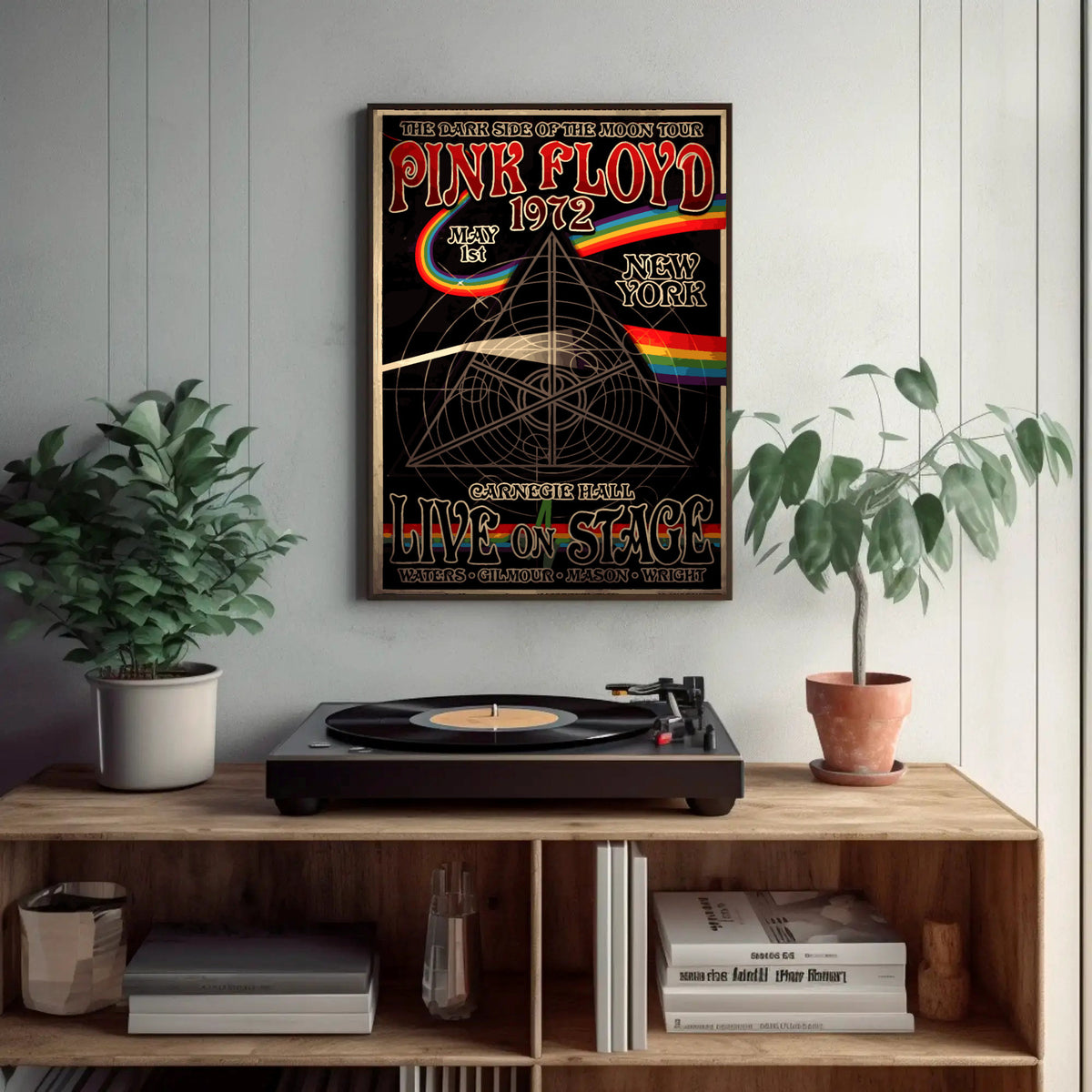 Pink Floyd The Dark Side of the Moon Paper Poster