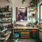 Indian Motorcycles Paper Poster