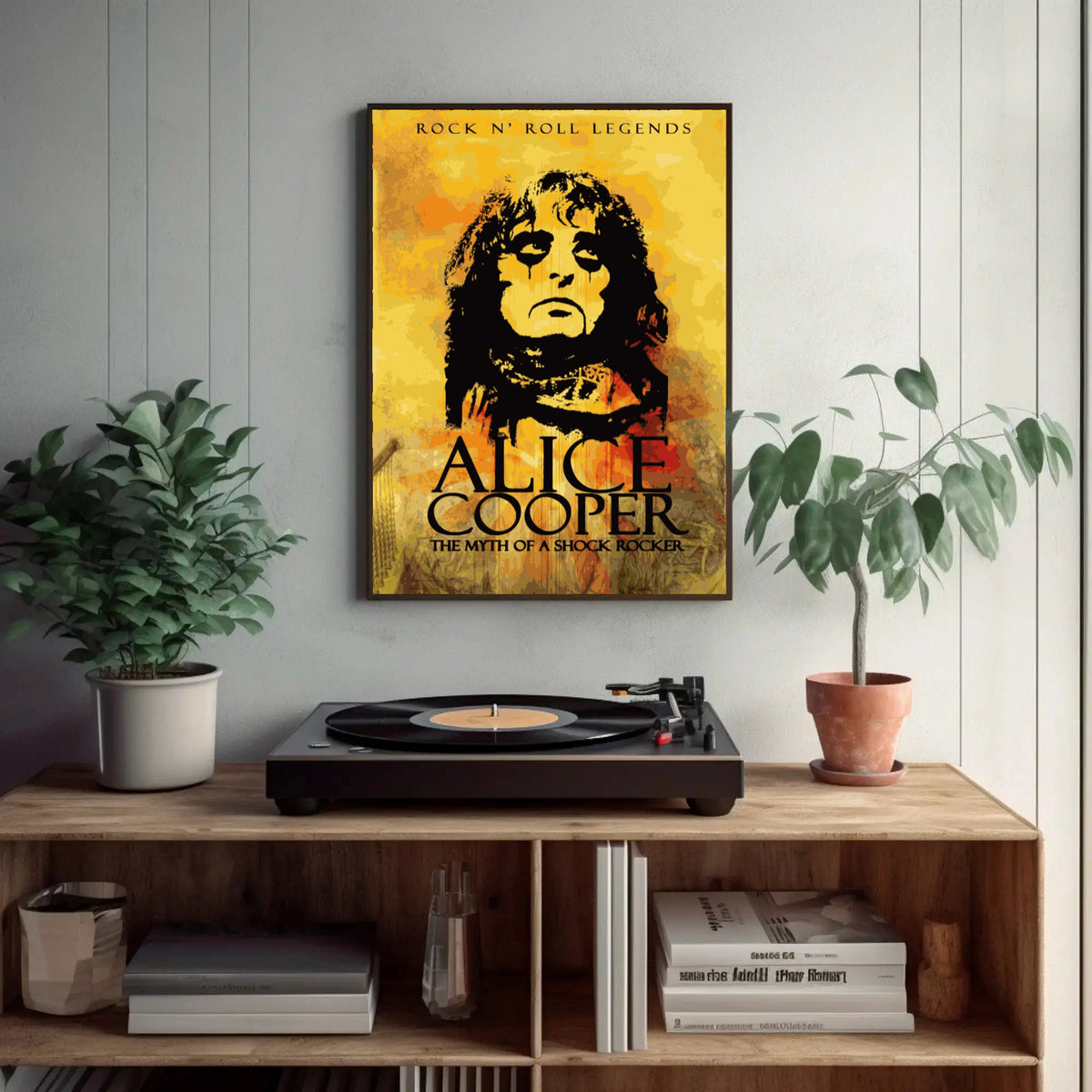 Alice Cooper Paper Poster