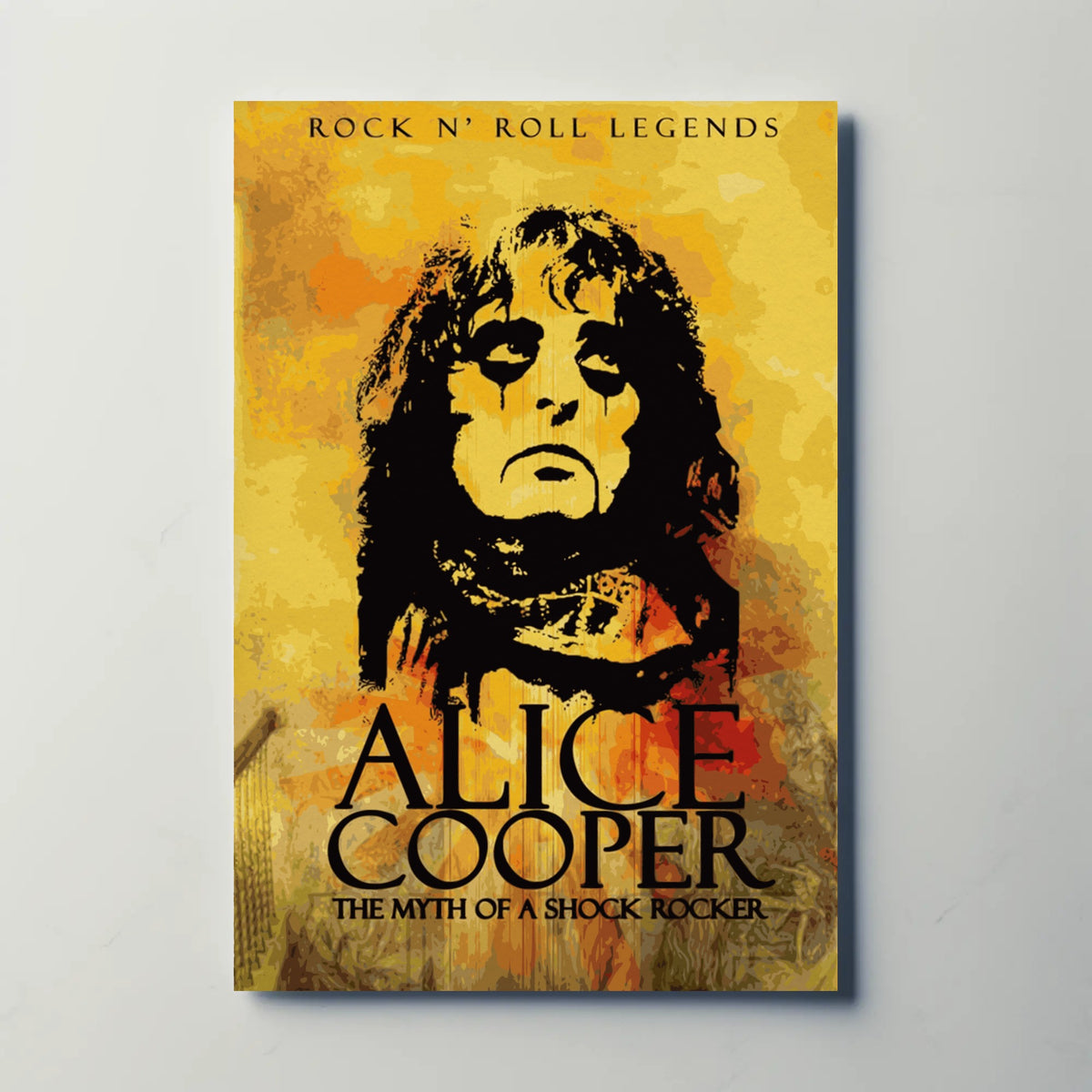 Alice Cooper Paper Poster
