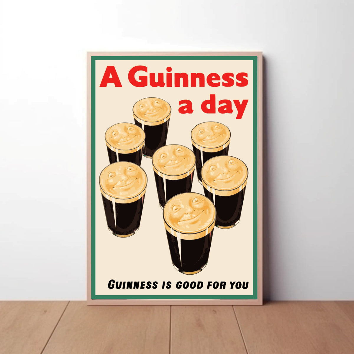 Guinness a Day Paper Poster