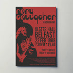 Rory Gallagher Paper Poster