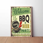 Welcome to the BBQ Paper Poster