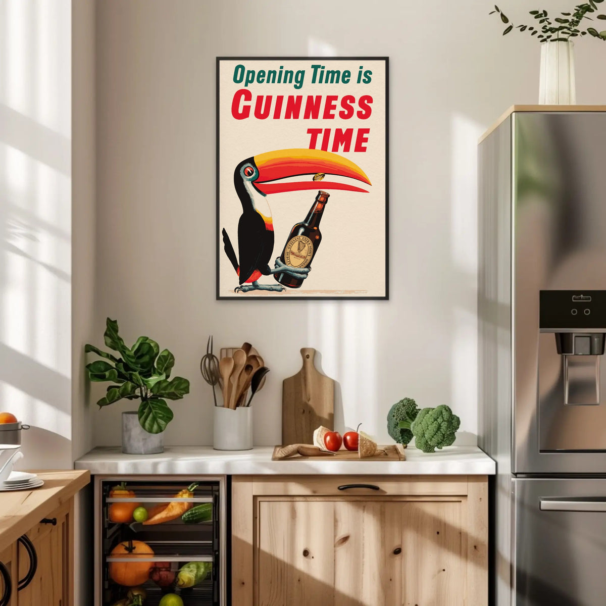 Guinness Time Paper Poster