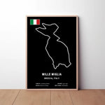 Mille Miglia Paper Poster