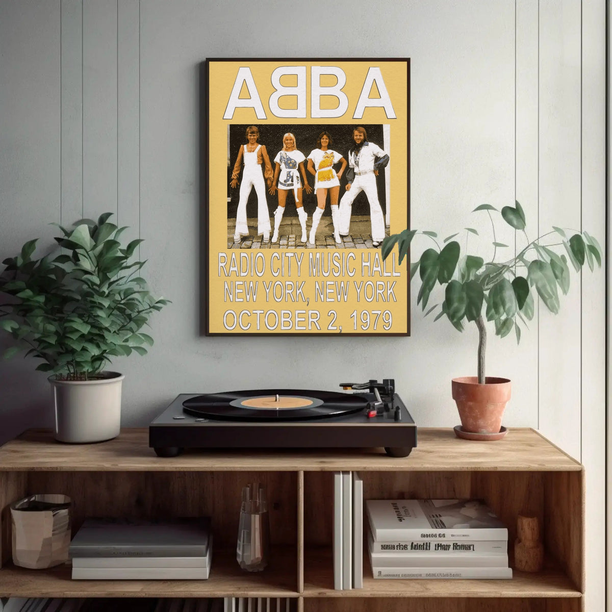 Abba Paper Poster