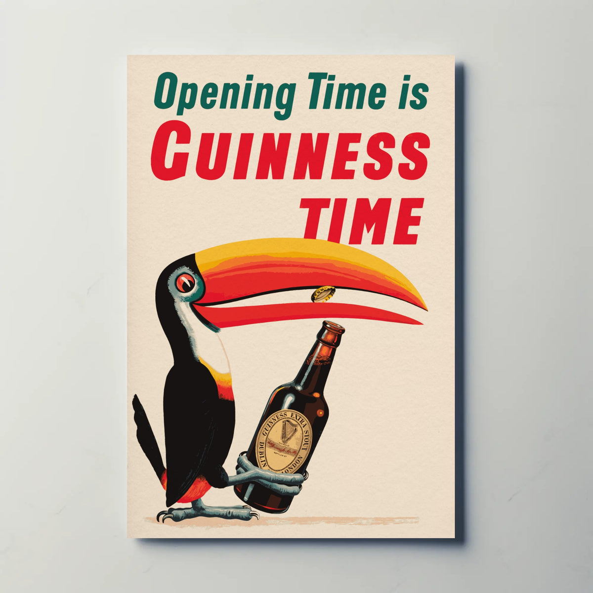Guinness Time Paper Poster
