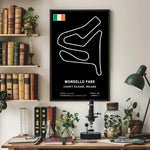 Mondello Park Circuit Paper Poster