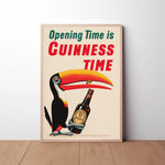 Guinness Time Paper Poster