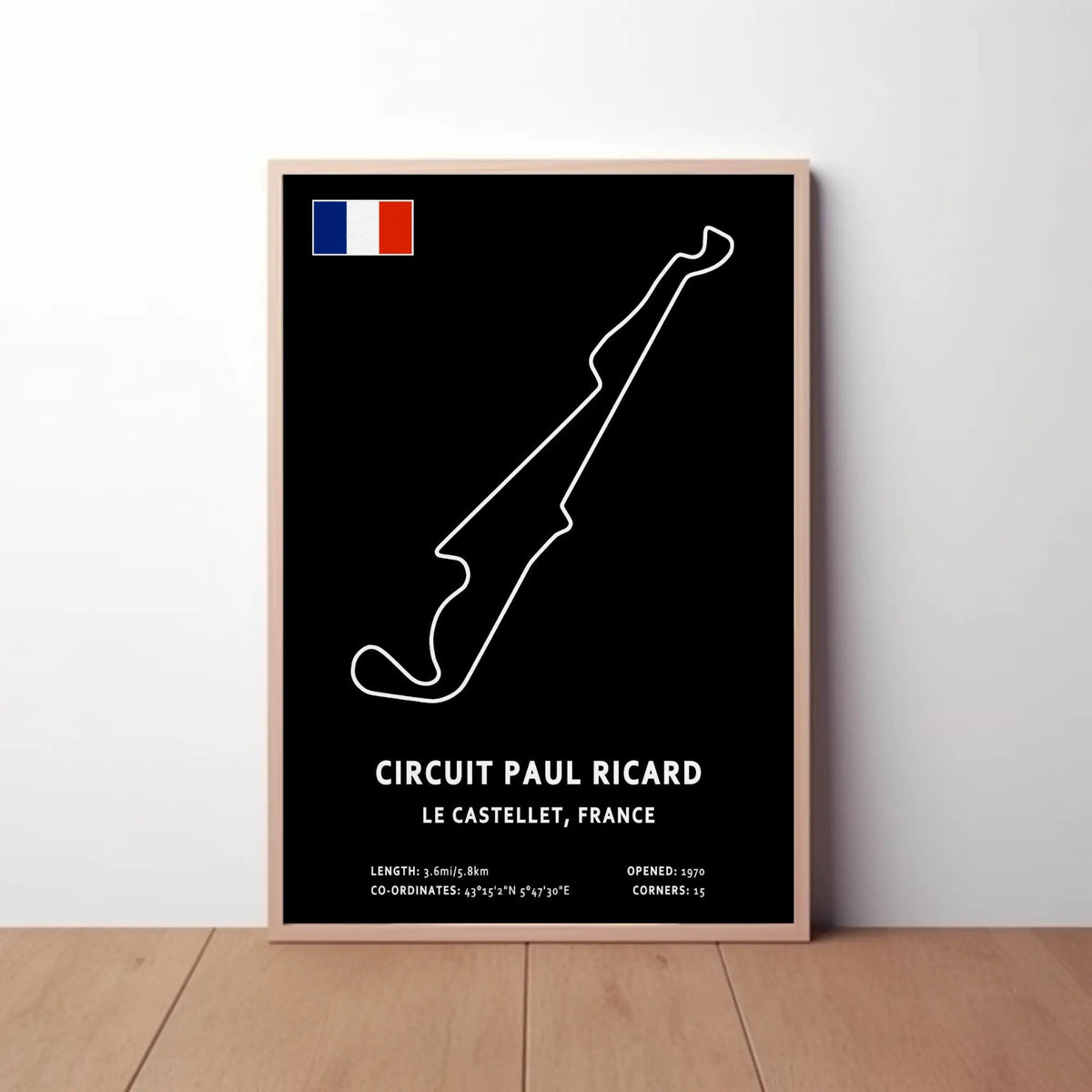 Circuit Paul Ricard Paper Poster