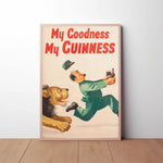 My Goodness My Guinness Paper Poster