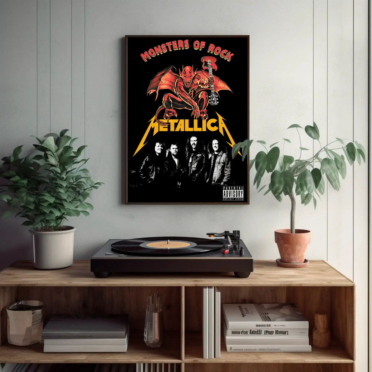 Metallica Paper Poster